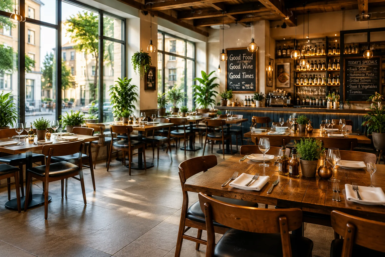 Dining room interior